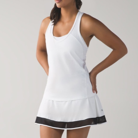 NWT Lululemon Ace Tank Top 6 White Tennis 🎾 - Picture 2 of 8